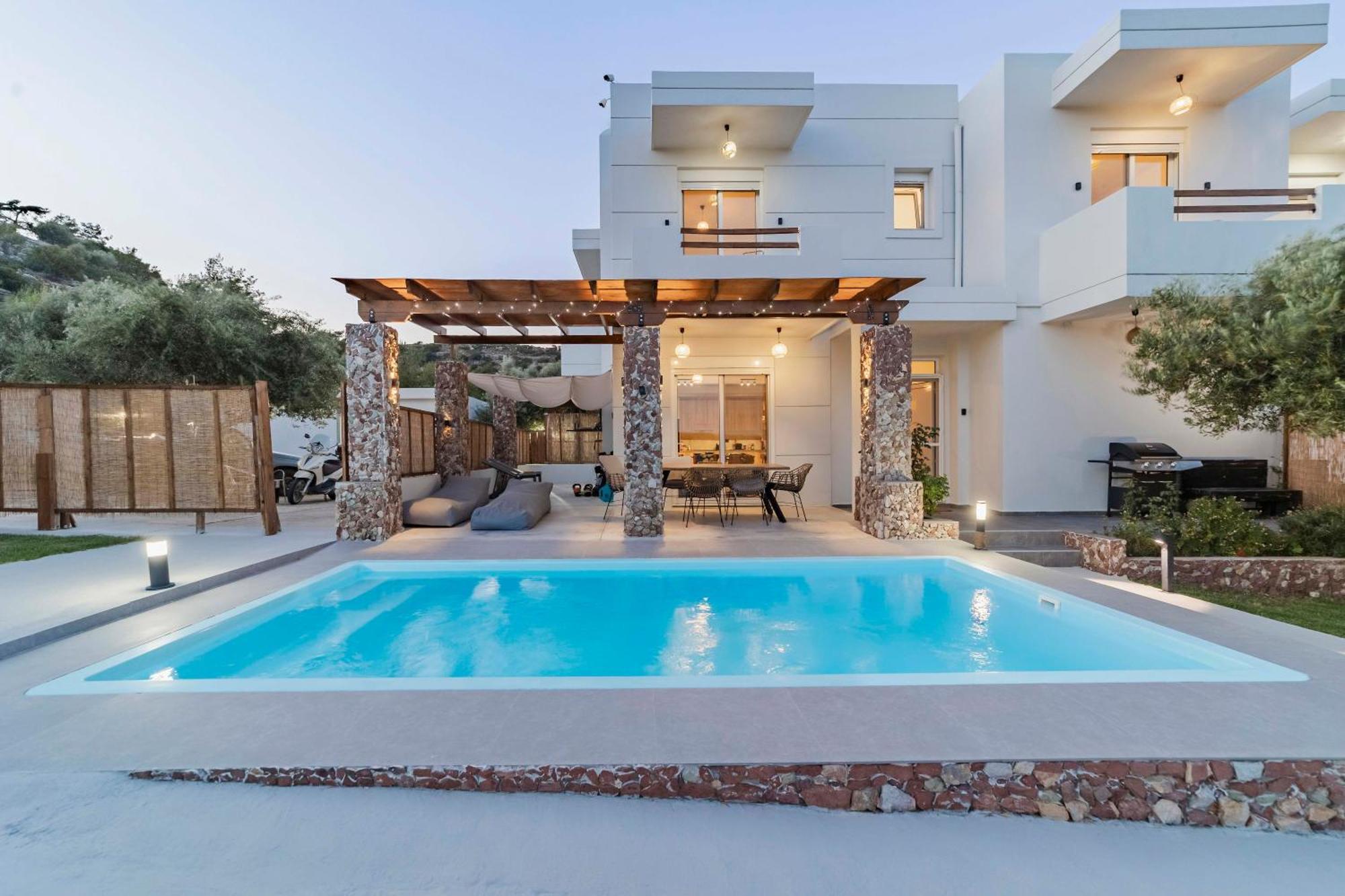 Villa Tranquila Rhodes Psinthos Dış mekan fotoğraf